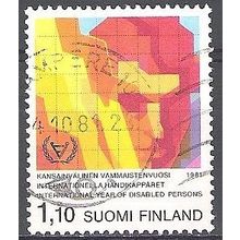 Finland 1981 Michel 888 O Cote (2013) 0.45 Euro Année internationale handicapées