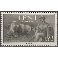 Ifni 1955 Michel 153 O Cote (2005) 0.10 Euro Paysan Cachet rond