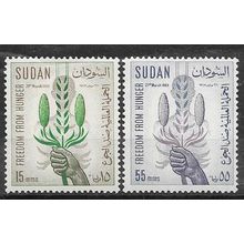 Sudan N° 158/59 YVERT NEUF * ( MLH )