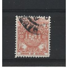 Burma.SG120 3p Playing Cane-ball (Orange).Fine Used.Jul25
