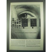 1967 Kodak Recordak Microfilm Systems Ad - Photographic