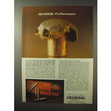 1978 Federal Cartridge Ad - Hi-Shok Performance