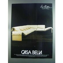 1982 Casa Bella In Motion Sofa Ad - Jan Matthias