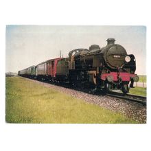 no 31820, Maunsell steam engine. unused postcard Railway =