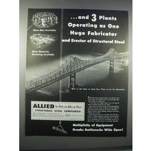 1946 Allied Structural Steel Companies Ad