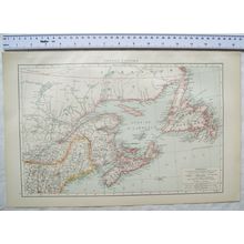 1895 The Times Plate 91 Eastern Canada