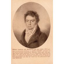 Beethoven Antique Mint Postcard