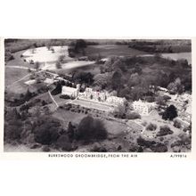 Groombridge Burrswood from the Air Real Photo Postcard