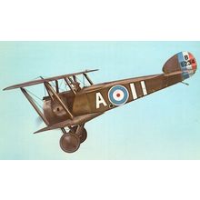 Sopwith Camel F1 WW1 Plane Aircraft Rare Fidelity 1970s Postcard