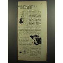 1952 San Francisco Chronicle Newspaper Ad - Circling around