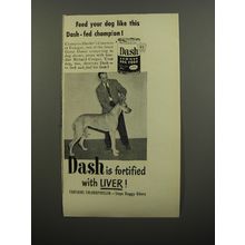 1953 Armour Dash Dog Food Ad - Great Dane Harder's Countess of Evanger