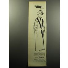 1957 Reeves Fabric Advertisement - Tellshire Heathcote Coat