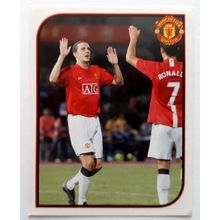 Panini Manchester United 2007 Cristiano Ronaldo John O'shea #128