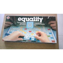 EQUALITY: The Sensational Game of Numbers (Peter Pan Playthings) VINTAGE