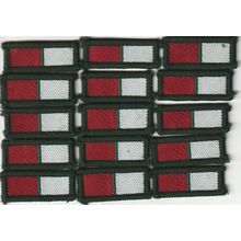 Scout Badge UK - Patrol - 15 x Buffalo 1967/81 - Hessian Back (BY217)