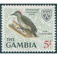 Gambia 1966 5s Cardinal Woodpecker SG243 MNH