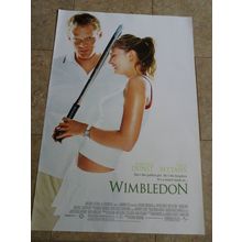Wimbledon - Movie Poster with Kirstin Dunst as Lizzie Bradbury and Paul Bettany