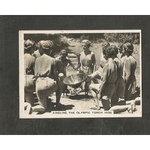 Ardath Photocards Z Series # 111 Kindling the Olympic Torch