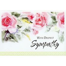 With Deepest Sympathy - Sympathy Greeting Card - 06938