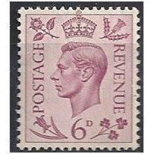 1937 SG470 6d Purple Fine Mounted Mint. .