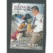 AUS 2008 50c 'QUARANTINE MATTERS' FINE USED (EBID34-660)