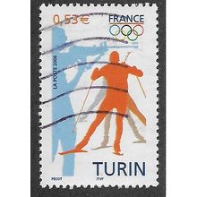 FRA 2006 53c 'WINTER OLYMPICS - TURIN' FINE USED (EBID56-127)