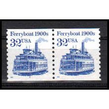 2466 32c Ferryboat Very Fine MNH LGG CNP Left 3 PA1159