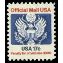O130 17c Eagle Fine MNH G0780