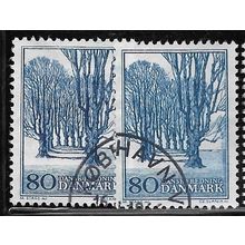 1966 Michel 443x+443y - fine used (o) - normal and phosphor paper