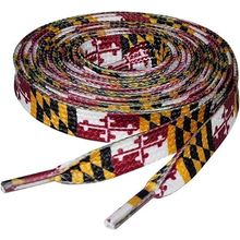 Maryland State Flag Shoelaces – One Pair of 47” Laces