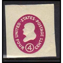 U536a Mint Very Fine Cut Square Z2847