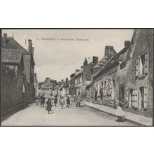 Rue Veuve Thibauville, Moreuil, c.1910 - Caron CPA
