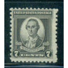712 7c George Washington Average Plus MNH XA0251