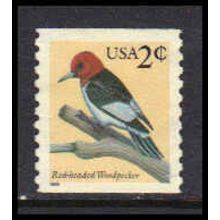 Used 3045 2c Red-Headed Woodpecker Fine W4729