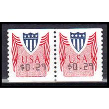 CVP32 29c Shield Very Fine MNH Pair KA2086
