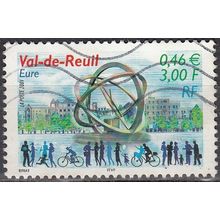 France 2001 Michel 3566 O Cote (2008) 1.00 € Val-de-Reuil l'Astrolabe