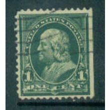 Used 279 1c Benjamin Franklin Fine A05699
