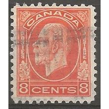 Canada 1932 SG324 8c Red-Orange Good/Fine Used ..