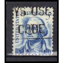 Used 1283B 5c George Washington Very Fine KA6045