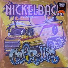 Nickelback - Get Rollin Transparent Orange Vinyl NEW SEALED MINT