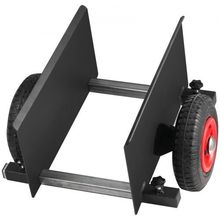 Panel Dolly, 600LBS Capacity Slab Dolly, Heavy-duty Drywall Mover with 8" Pn...