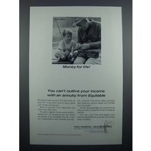 1964 Equitable Insurance Ad - Money