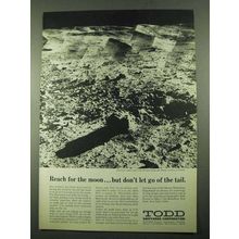 1969 Todd Shipyards Corporation Ad - Reach for Moon