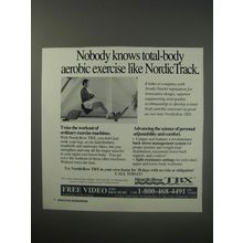1990 NordicRow TBX Exercise Machine Ad - Nobody knows total-body aerobic