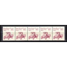 2125 5.5c Star Route Truck Very Fine MNH Dry Gum PNC 1/5 X0401