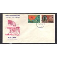 FDC Int'l Bahamas Honoring USA Bicentennial (Cachet-U/A) CV01019
