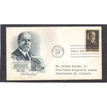 FDC Artmaster 1195 4c Charles Hughes (Cachet-Typed/A) CV41956