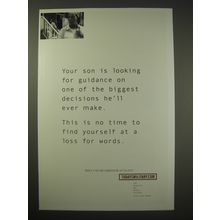 2005 U.S. Military Ad - Your son is looking for guidance