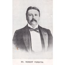 Robert Forsyth Antique WW1 Silent Film Military Actor Postcard