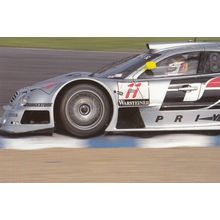 Berndt Schneider Mercedes CLK GTR Donington Grand Prix 1987 Postcard